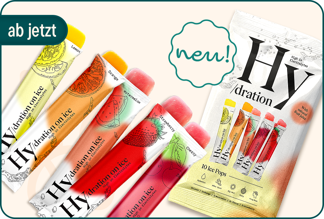 Hy-dration on ice Pops
