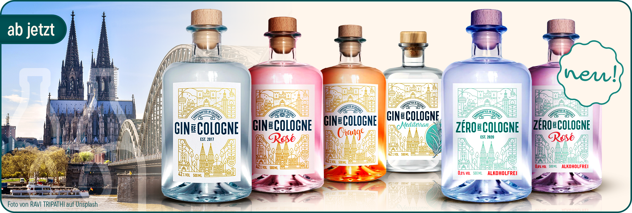Gin de Cologne Zéro de Cologne